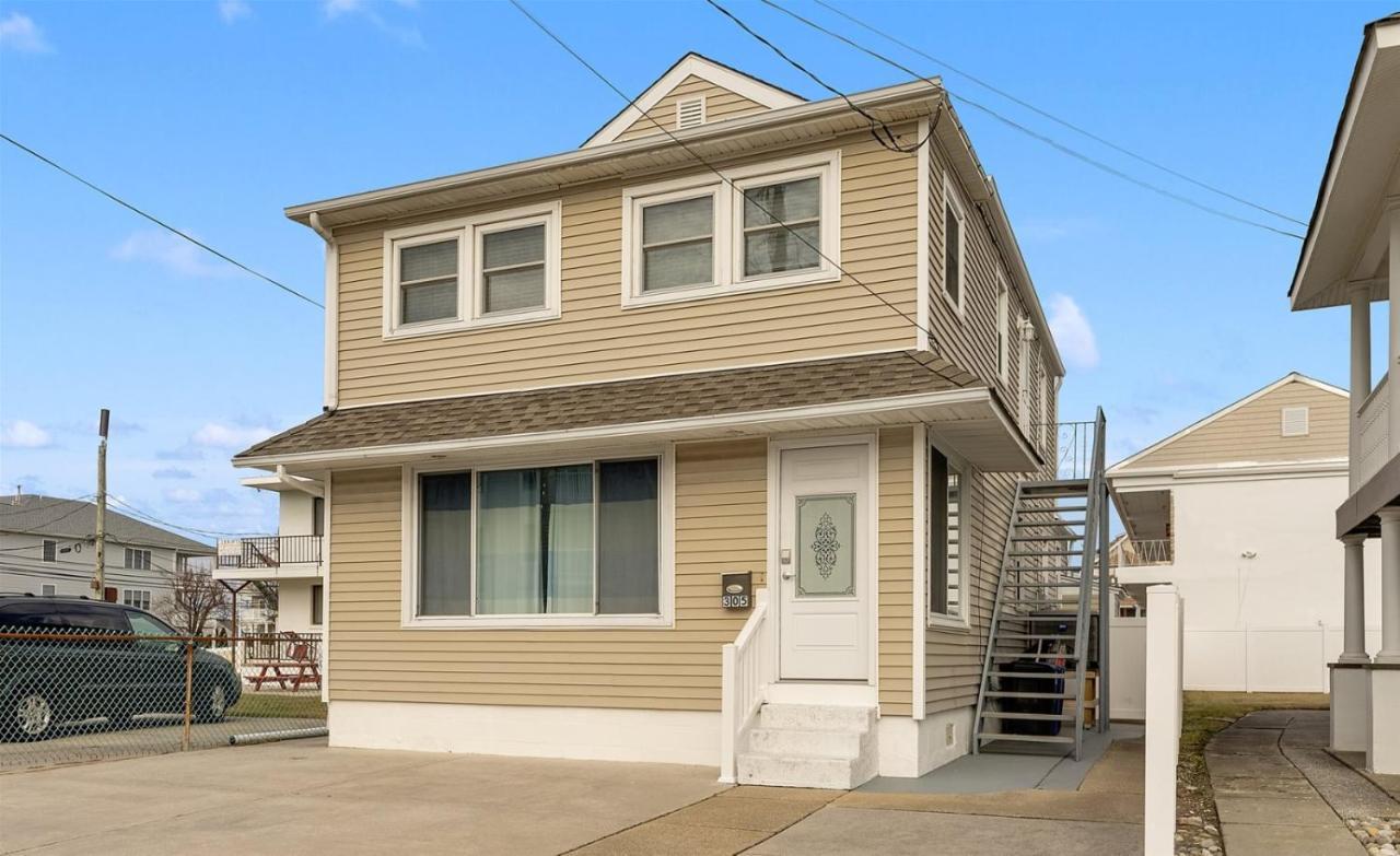 Newly Renovated 4 Bedroom Home Only 2 Blocks From The Beach! وايلدوود المظهر الخارجي الصورة